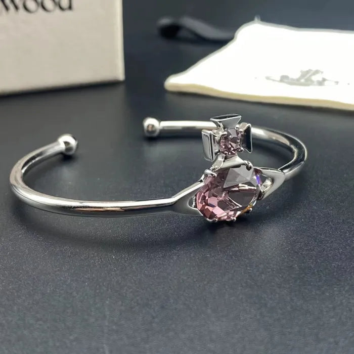Vivienne Westwood – Bracelet Pink Diamond 16-19cm